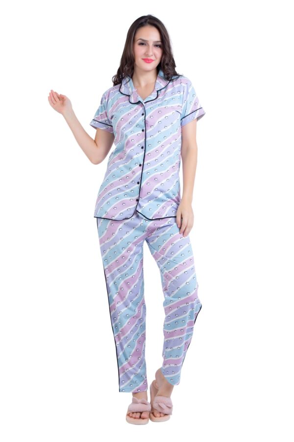 COLLAR SET NIGHT SUITS