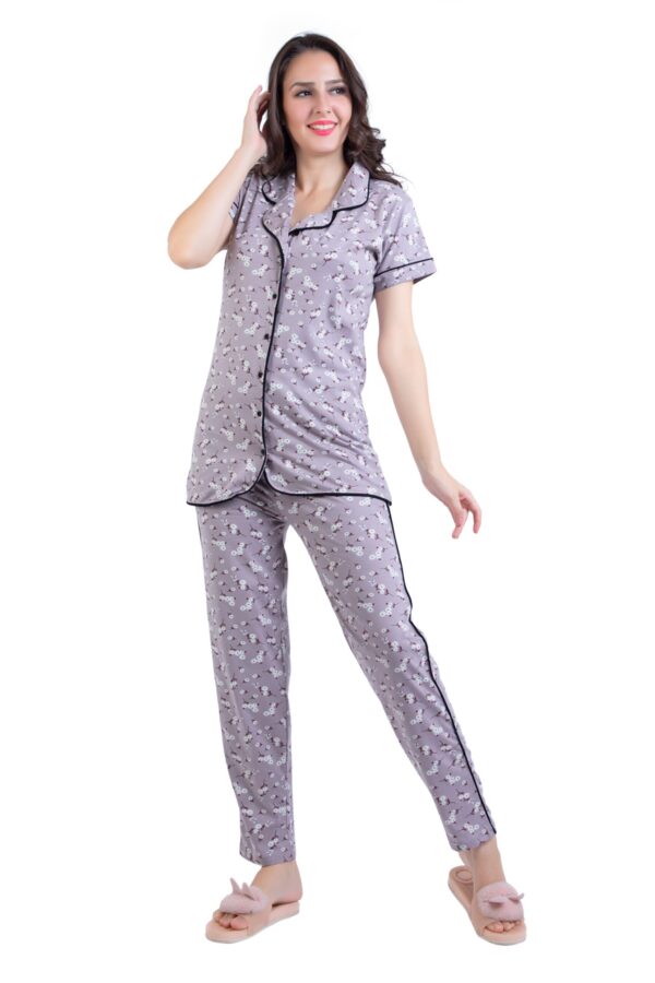 COLLAR SET NIGHT SUITS