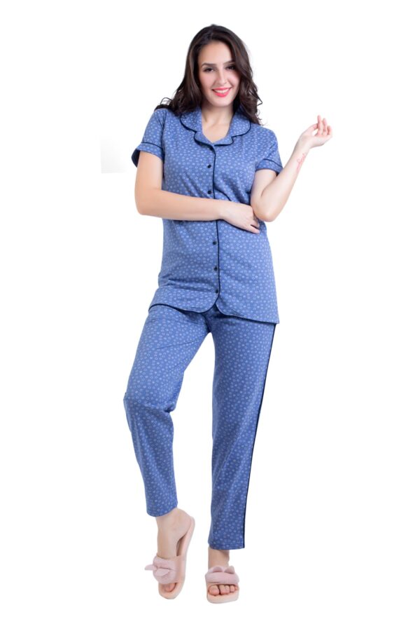 COLLAR SET NIGHT SUITS