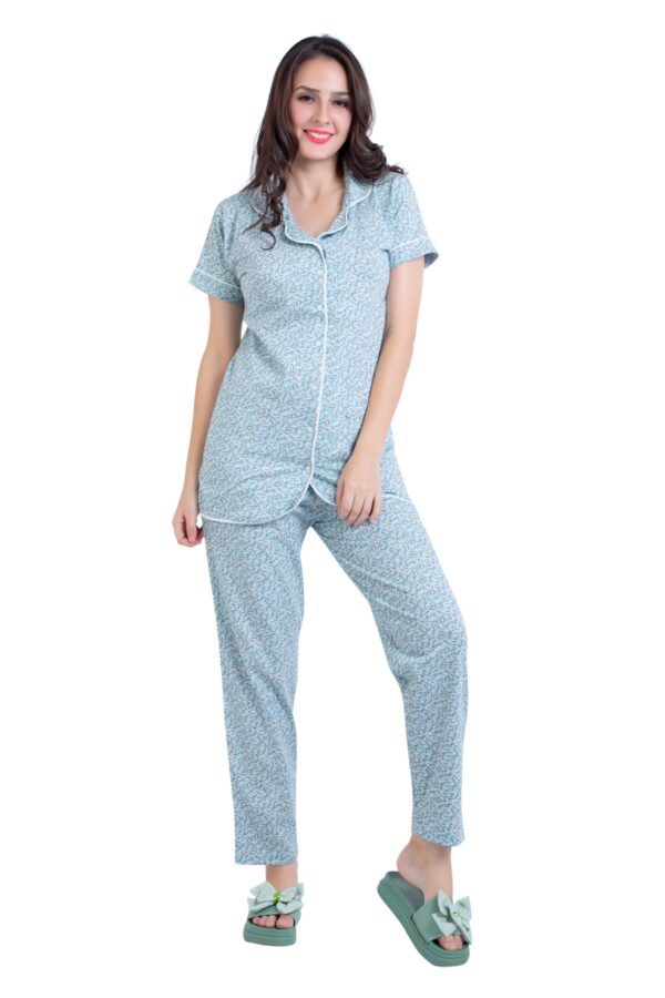 COLLAR SET NIGHT SUITS