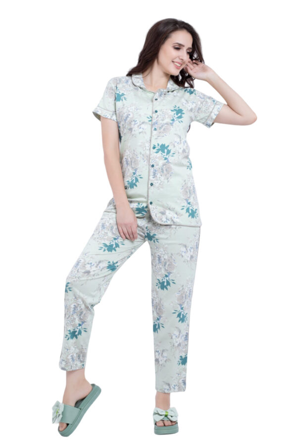 COLLAR SET NIGHT SUITS